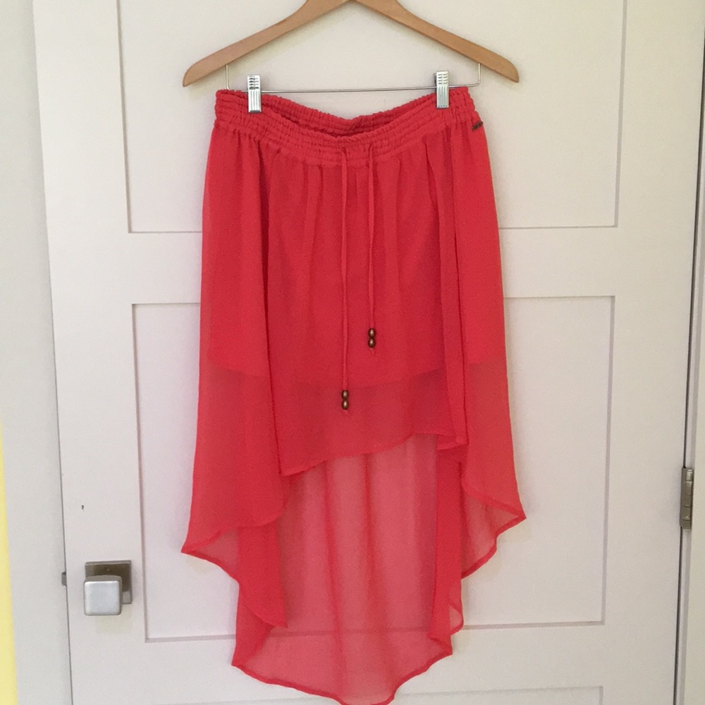 Roxy high low skirt